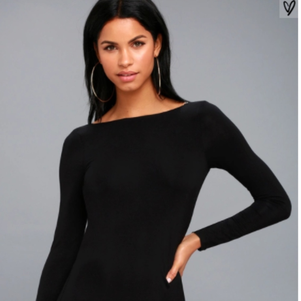 NEW Lulu's Cocktail Party Backless Bodycon Dress - Picture 3 of 9